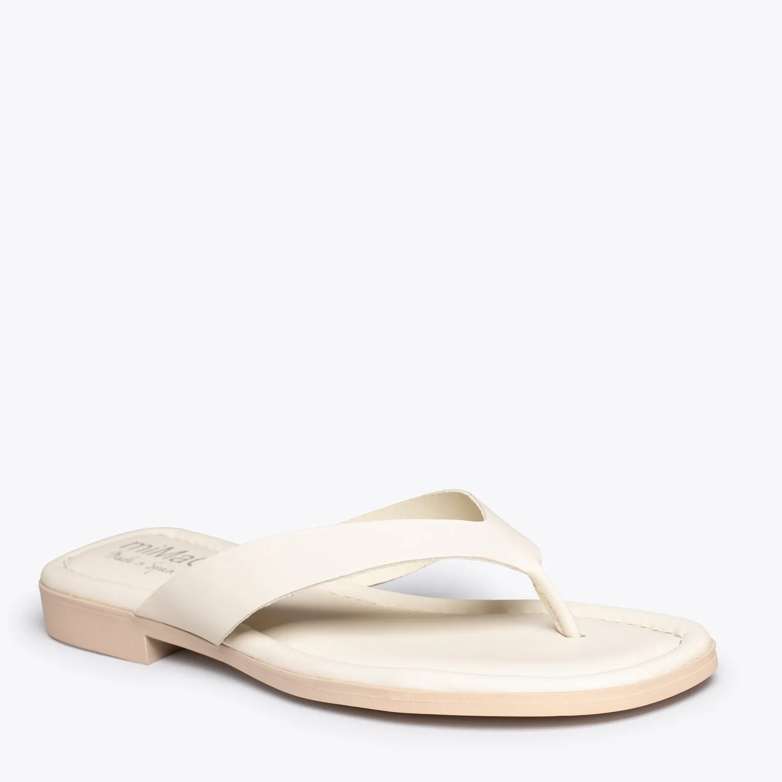 FLIP FLOP  SANDALIAS DE DEDO PLANAS BEIGE