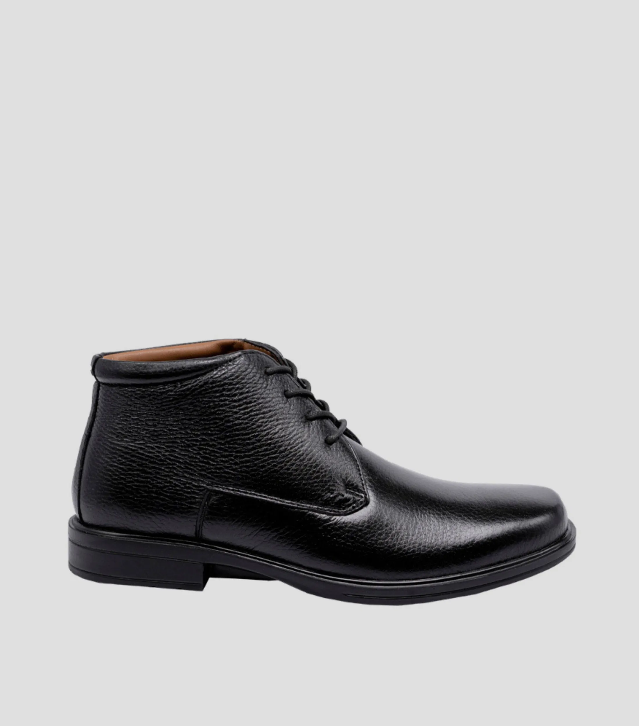 Florsheim Bota Corta en Piel Cuadrado Hombre