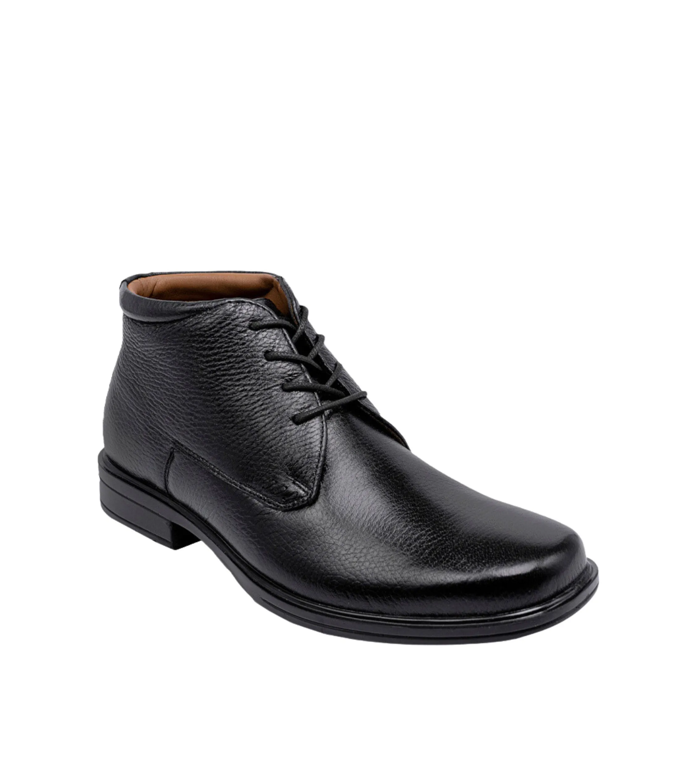 Florsheim Bota Corta en Piel Cuadrado Hombre