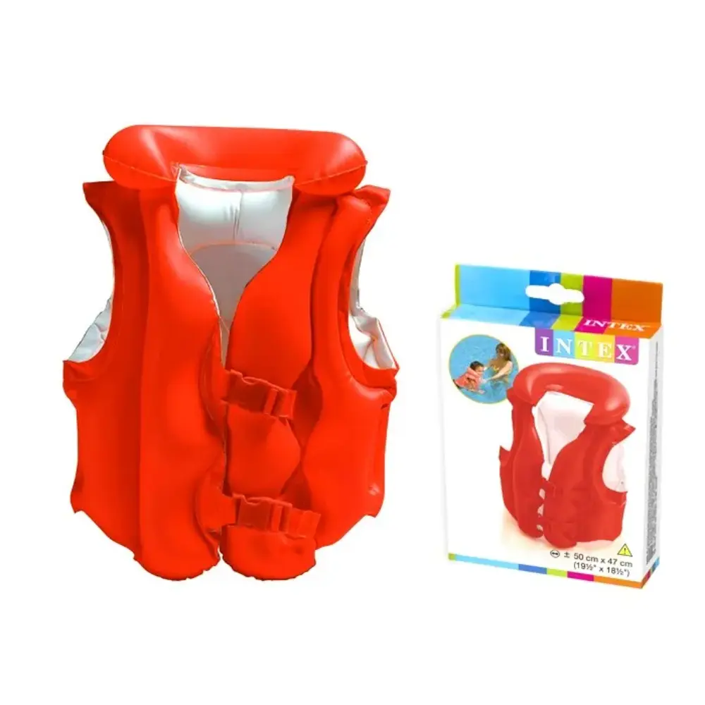 Flotador inflable diseño chaleco 49,5 x 47 cm