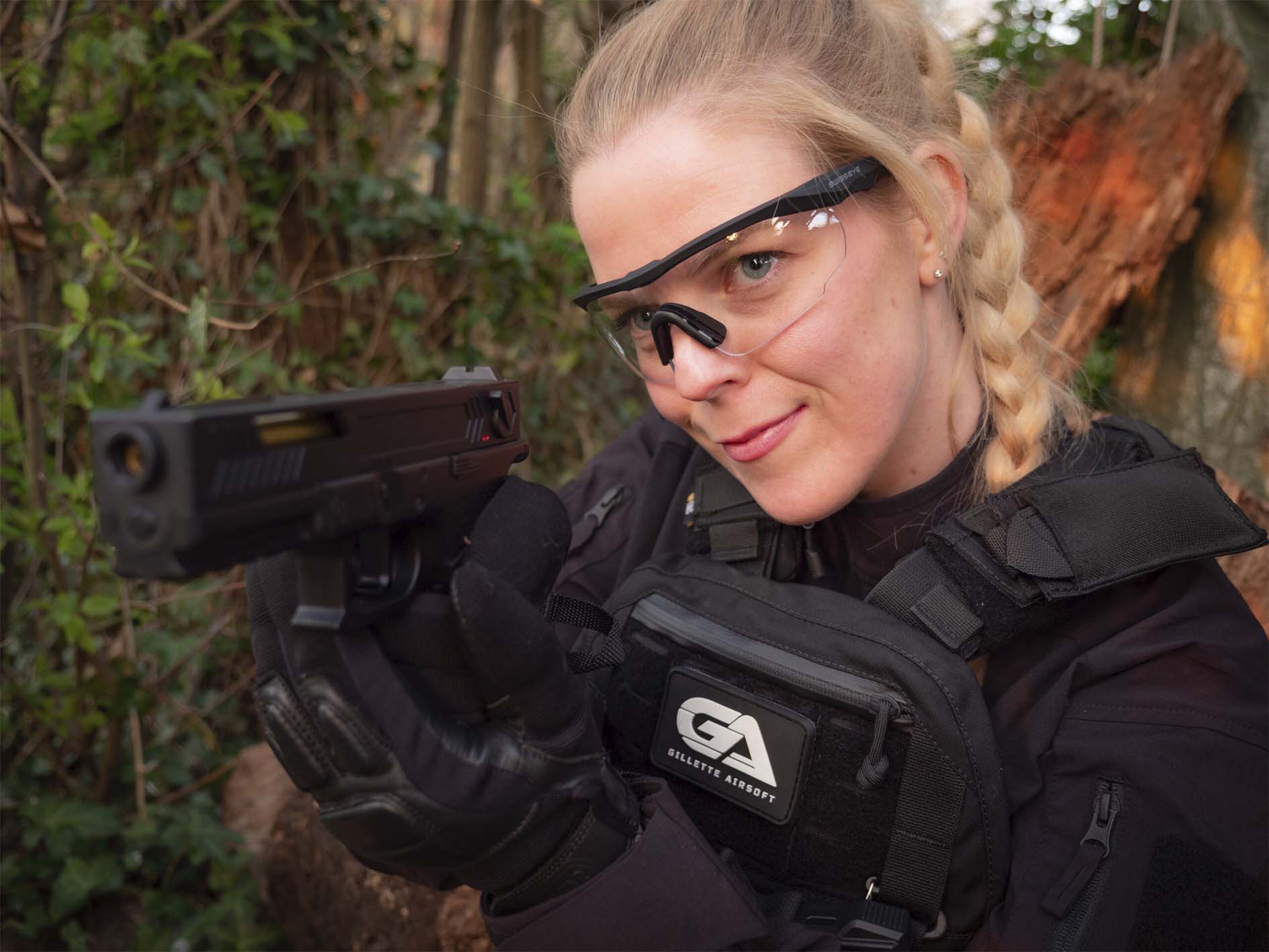 GAFAS BALíSTICAS BLACKHAWK  SWISS EYE