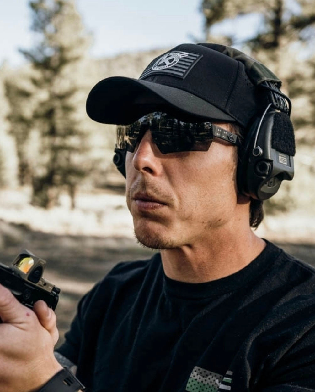 GAFAS BALíSTICAS BLASTSHIELD MILSPEC FOTOCROMATICAS NEGRAS CERAKOTE  GATORZ