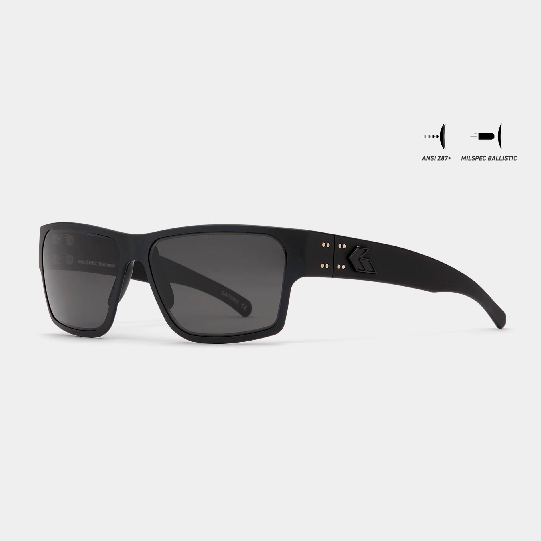 GAFAS BALíSTICAS DELTA MILSPEC NEGRAS CERAKOTE  GATORZ