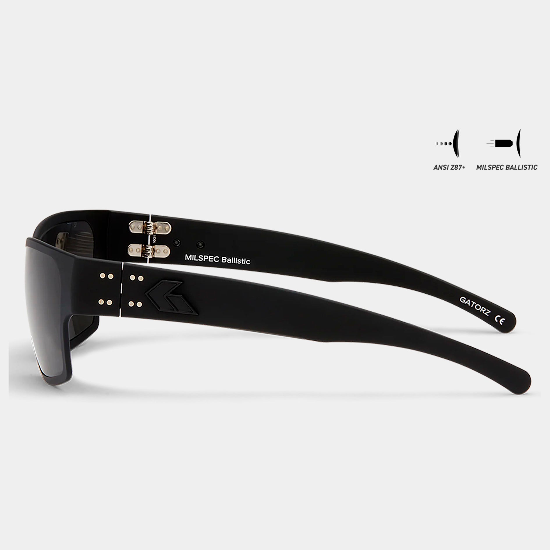 GAFAS BALíSTICAS DELTA MILSPEC NEGRAS CERAKOTE  GATORZ