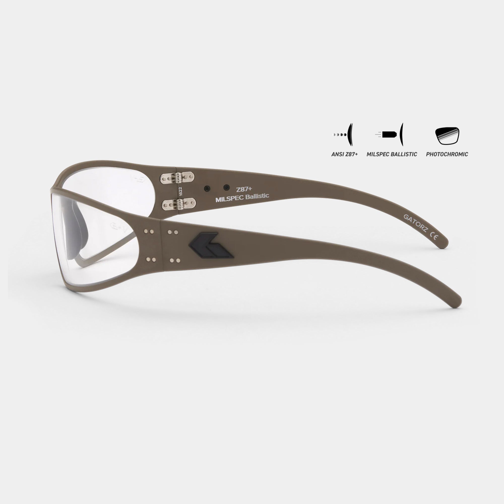 GAFAS BALíSTICAS WRAPTOR MILSPEC FOTOCROMATICAS  GATORZ