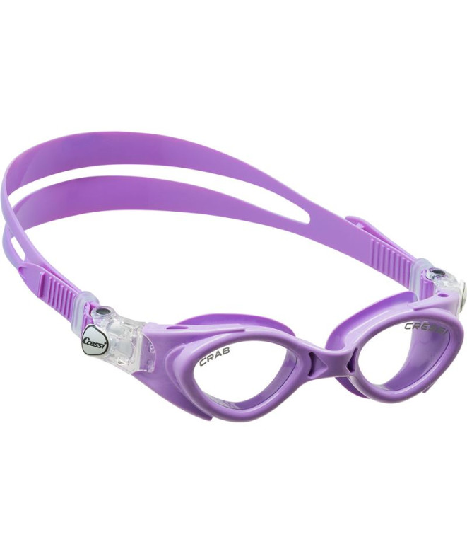 Gafas de Natación Cressi Sub Crab Lila-Transparente
