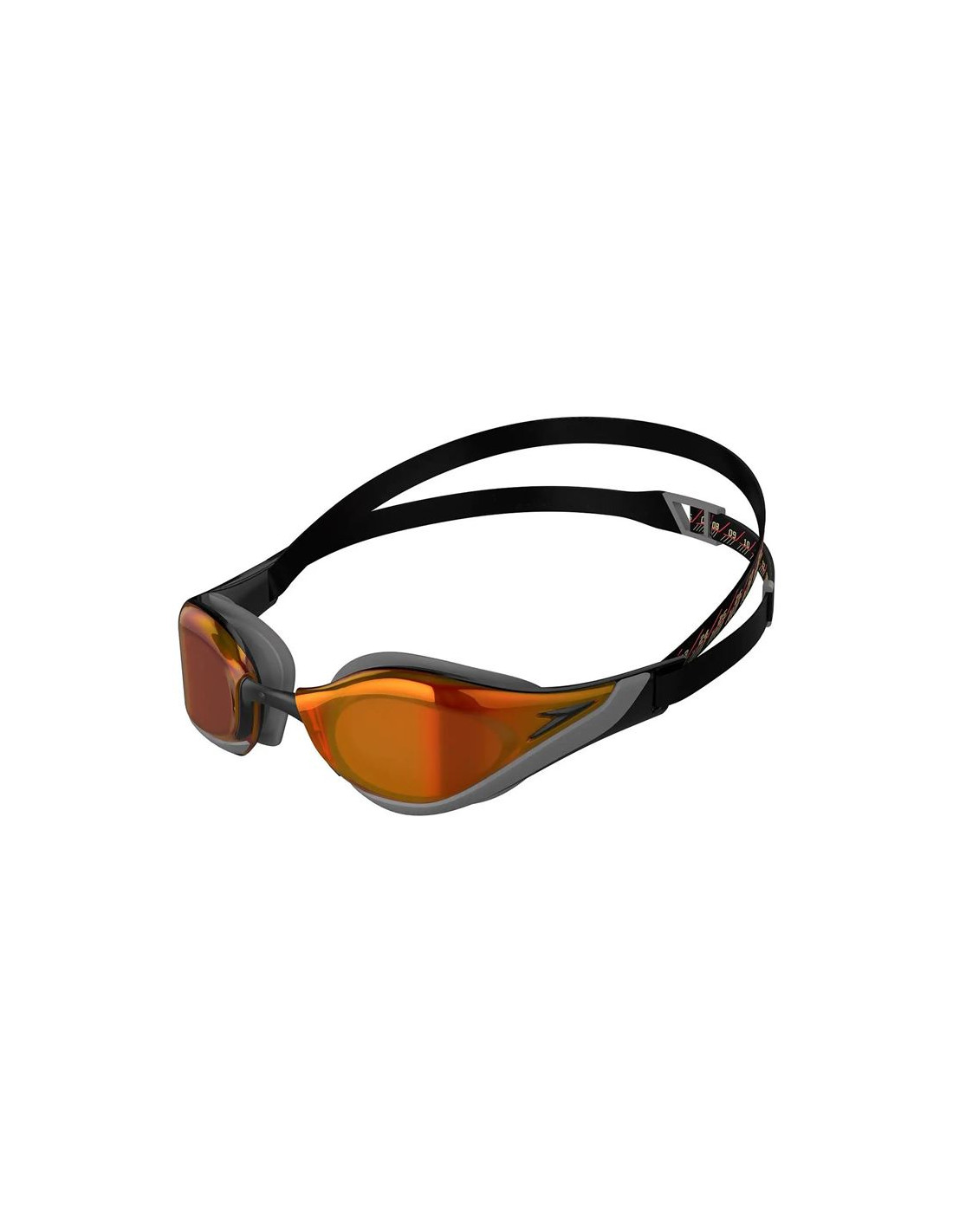 Gafas de Natación Speedo Fastskin Pure Focus Mirror Naranja