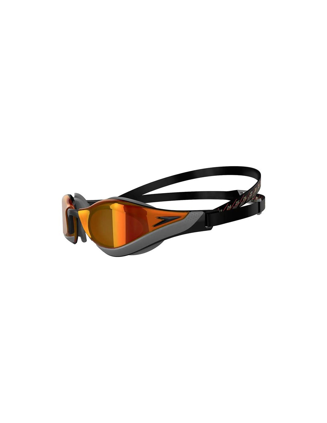 Gafas de Natación Speedo Fastskin Pure Focus Mirror Naranja