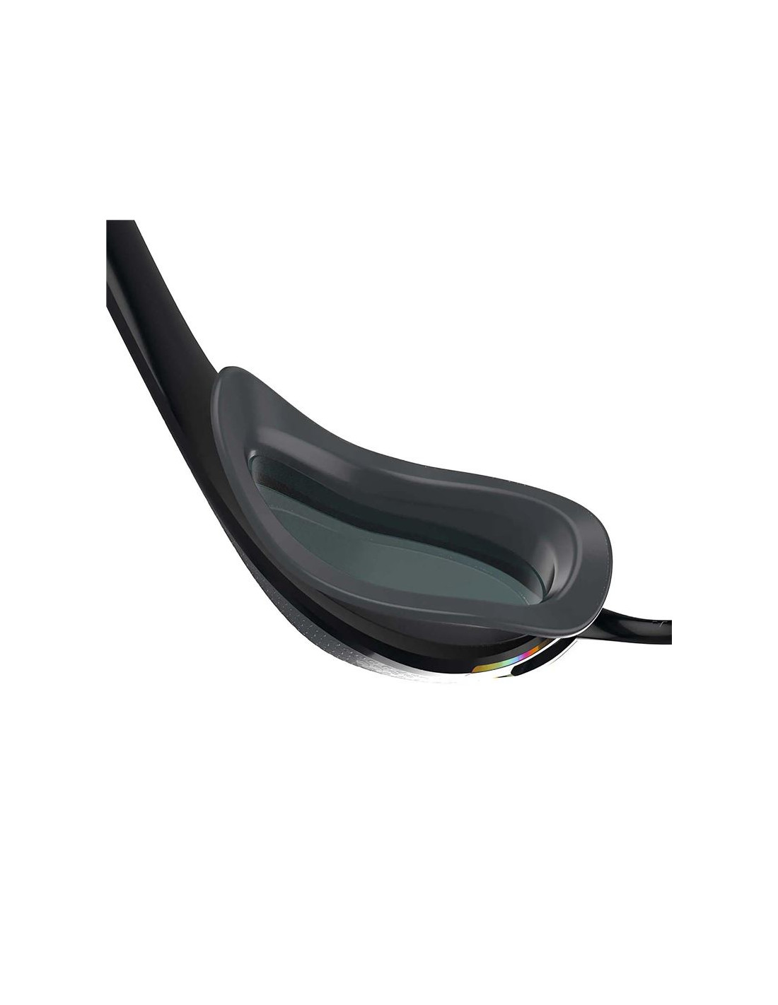 Gafas de Natación Speedo Fastskin Pure Focus Mirror Negro Amarillo
