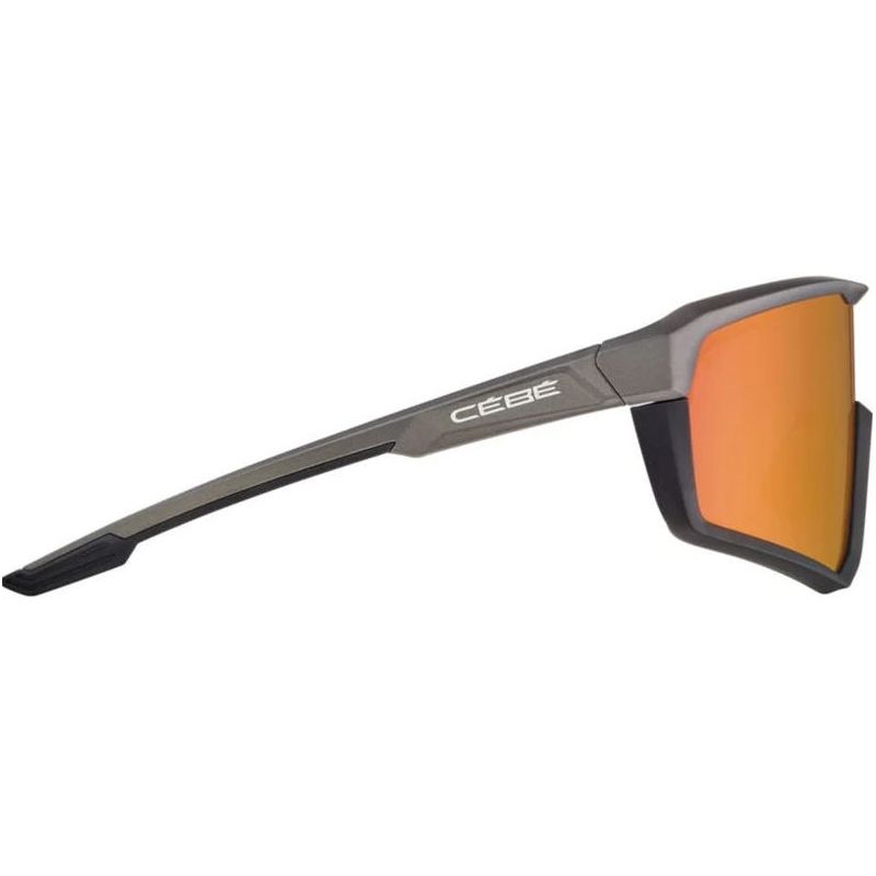 GAFAS DE SOL CéBé ASPHALT (NEGRO MATE GUNMETAL  ZONA GRIS ROJO CAT 3) HOMBRES