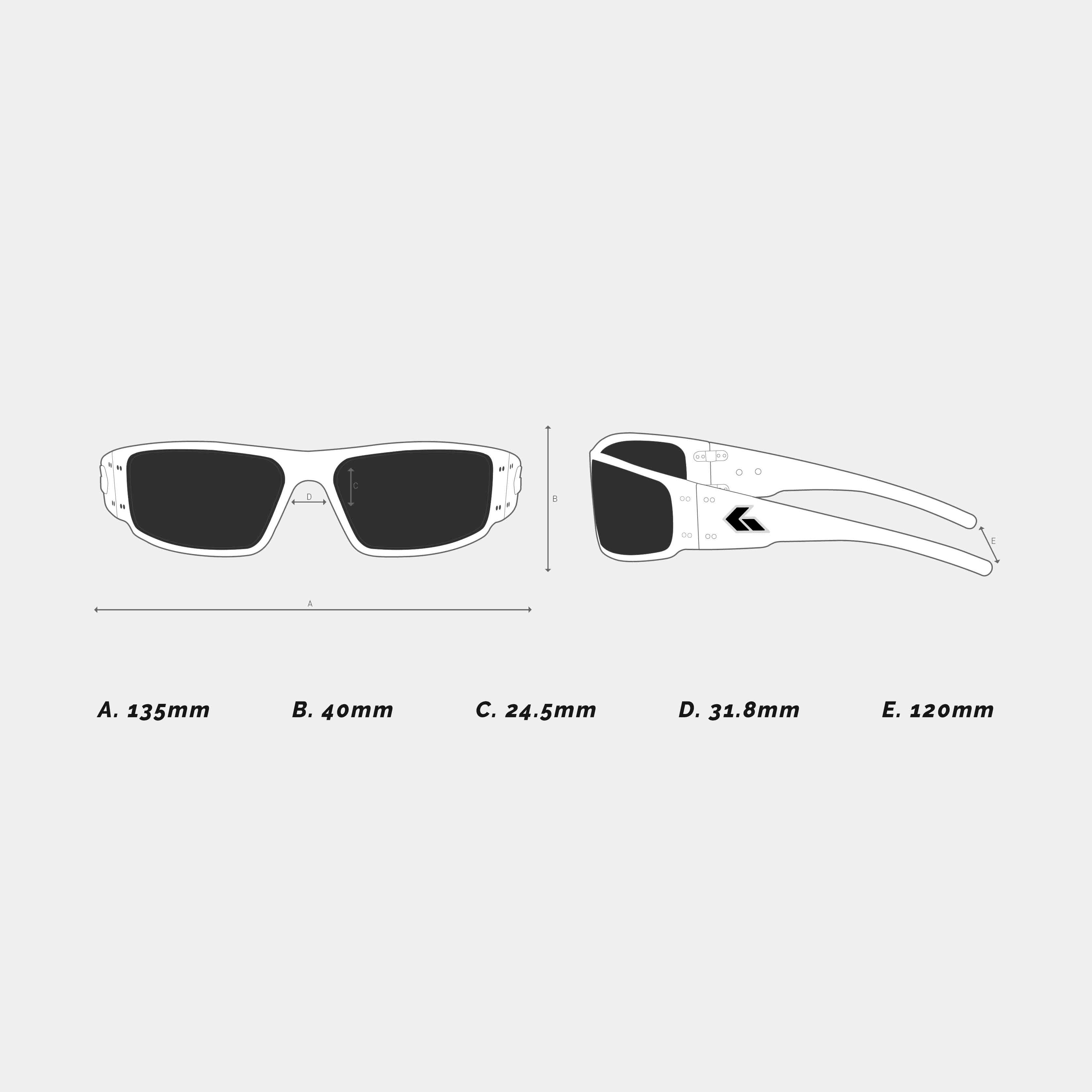 GAFAS POLARIZADAS MAGNUM CERAKOTE  GATORZ