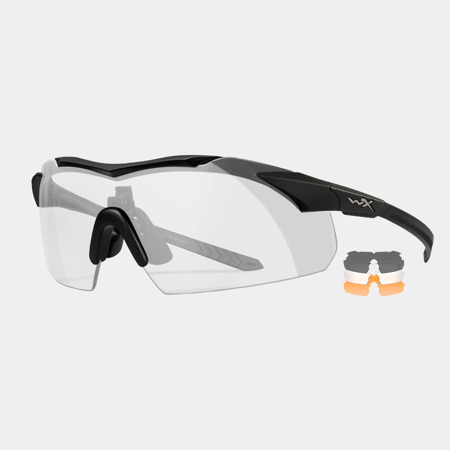 GAFAS WX VAPOR COMM 2.5 CON 3 LENTES  WILEY X