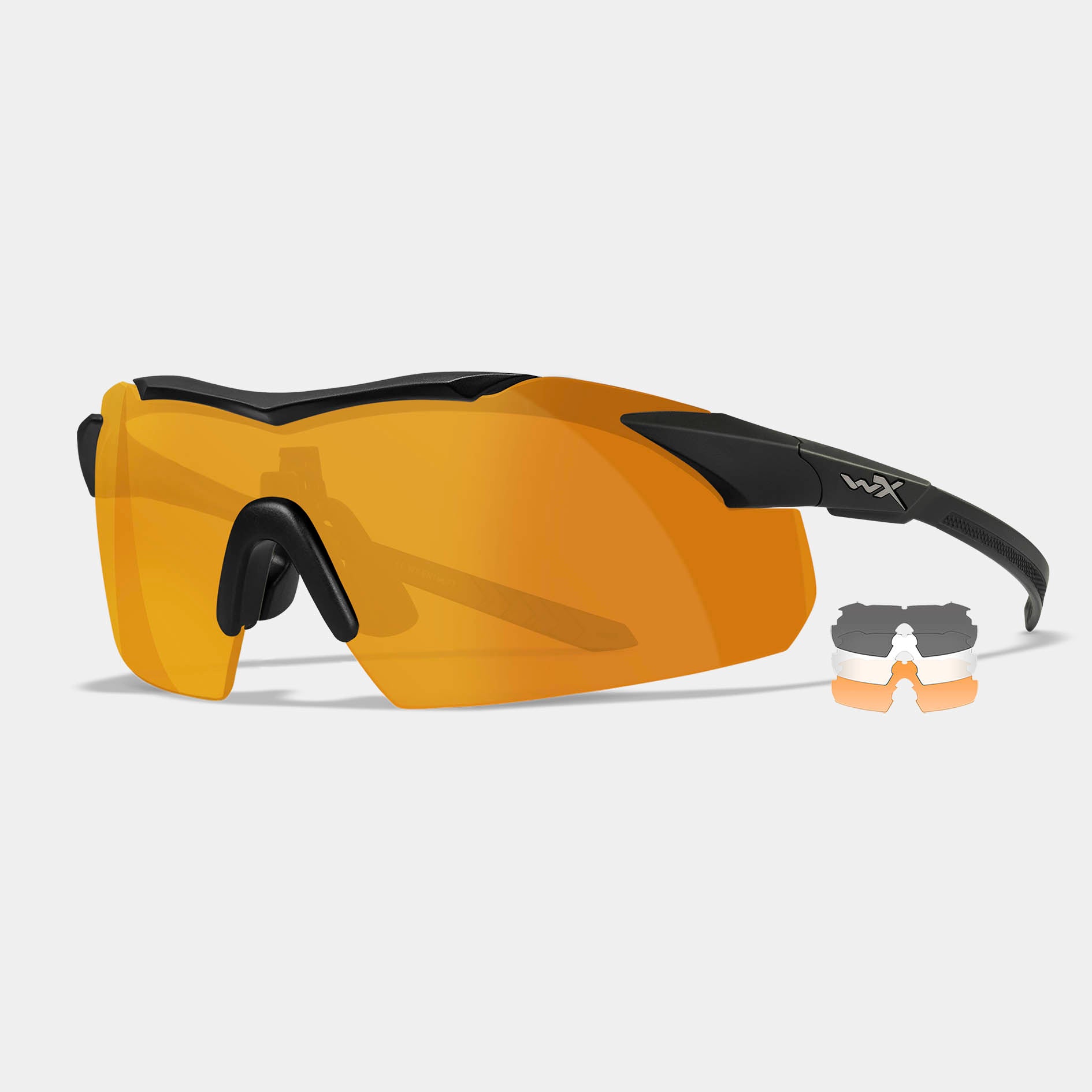 GAFAS WX VAPOR COMM 2.5 CON 3 LENTES  WILEY X