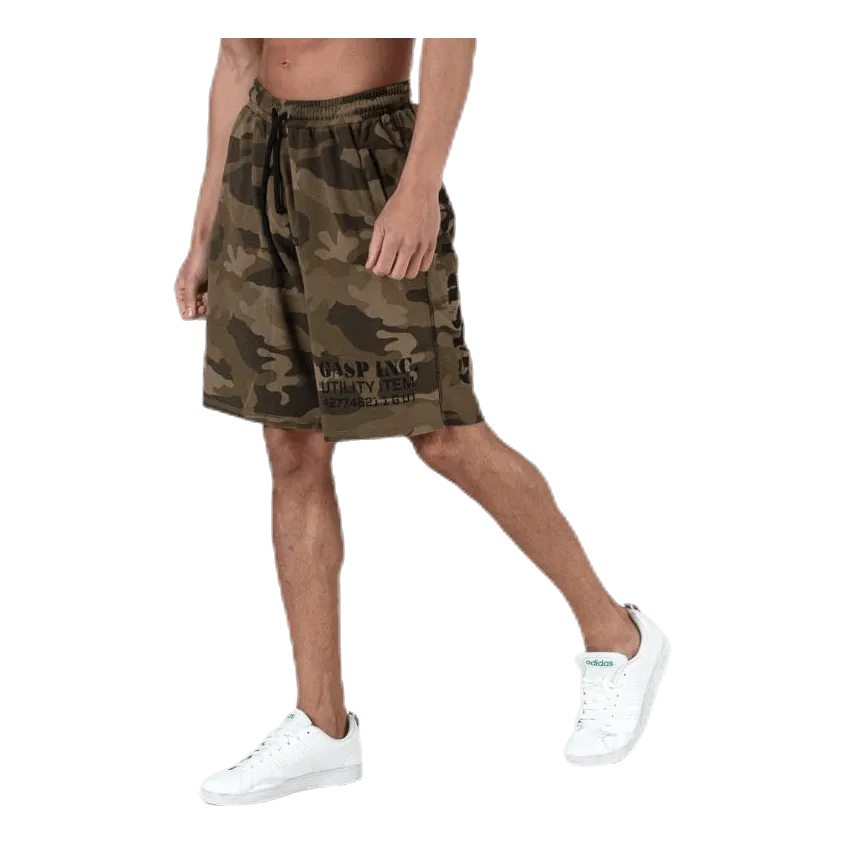 Gasp Thermal Shorts Patterned/Green