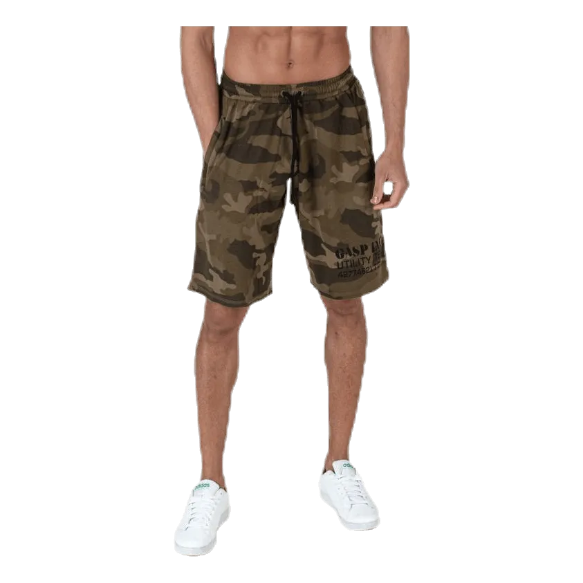 Gasp Thermal Shorts Patterned/Green