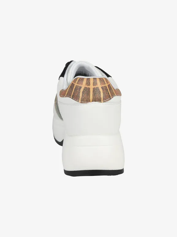 Gattinoni Zapatillas de mujer con cordones y plataforma.