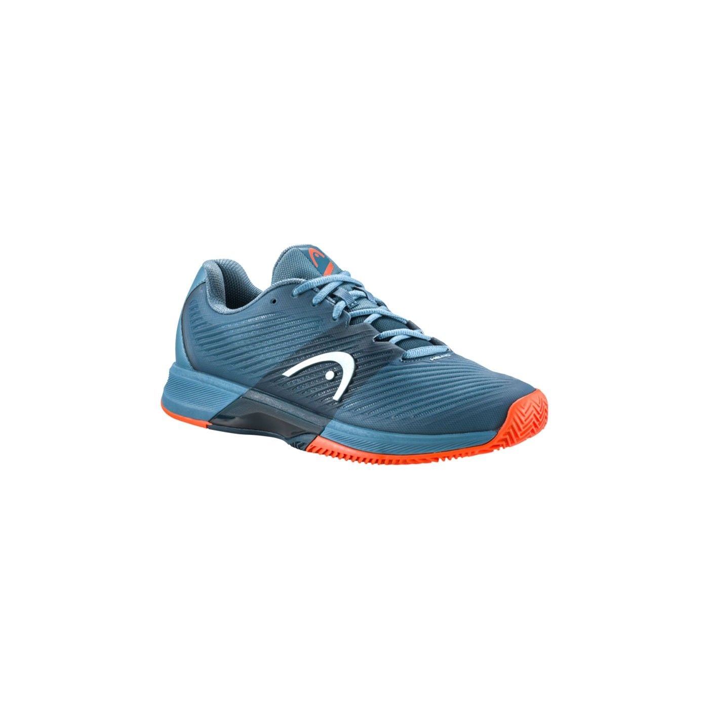Head Revolt Pro 4 Clay Azul Naranja 273132 Bsor