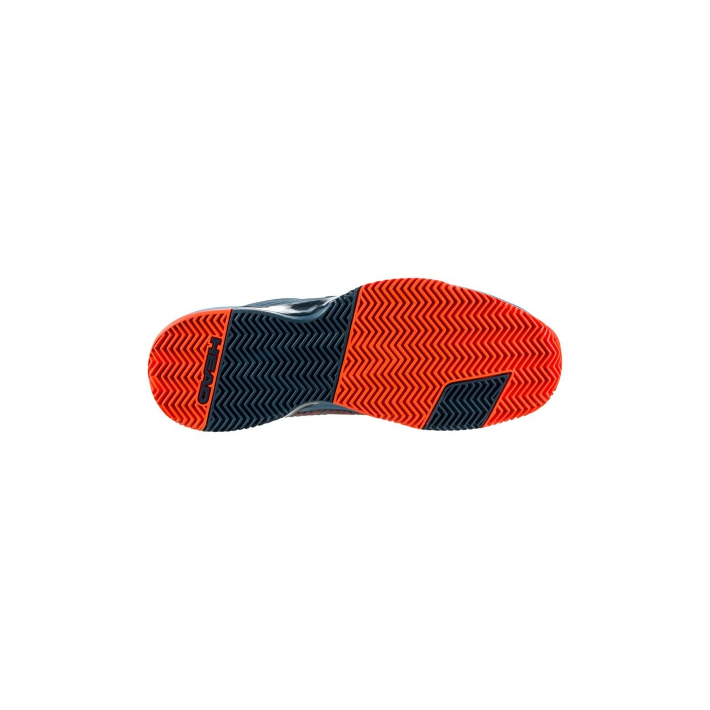 Head Revolt Pro 4 Clay Azul Naranja 273132 Bsor