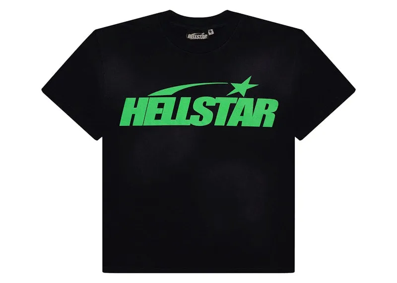 HELLSTAR CLASSIC TSHIRT (REGULAR PRINT) BLACK/GREEN