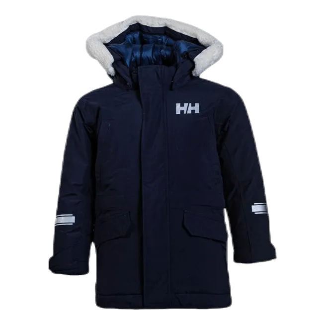 Helly Hansen K Isfjord Down Parka Blue