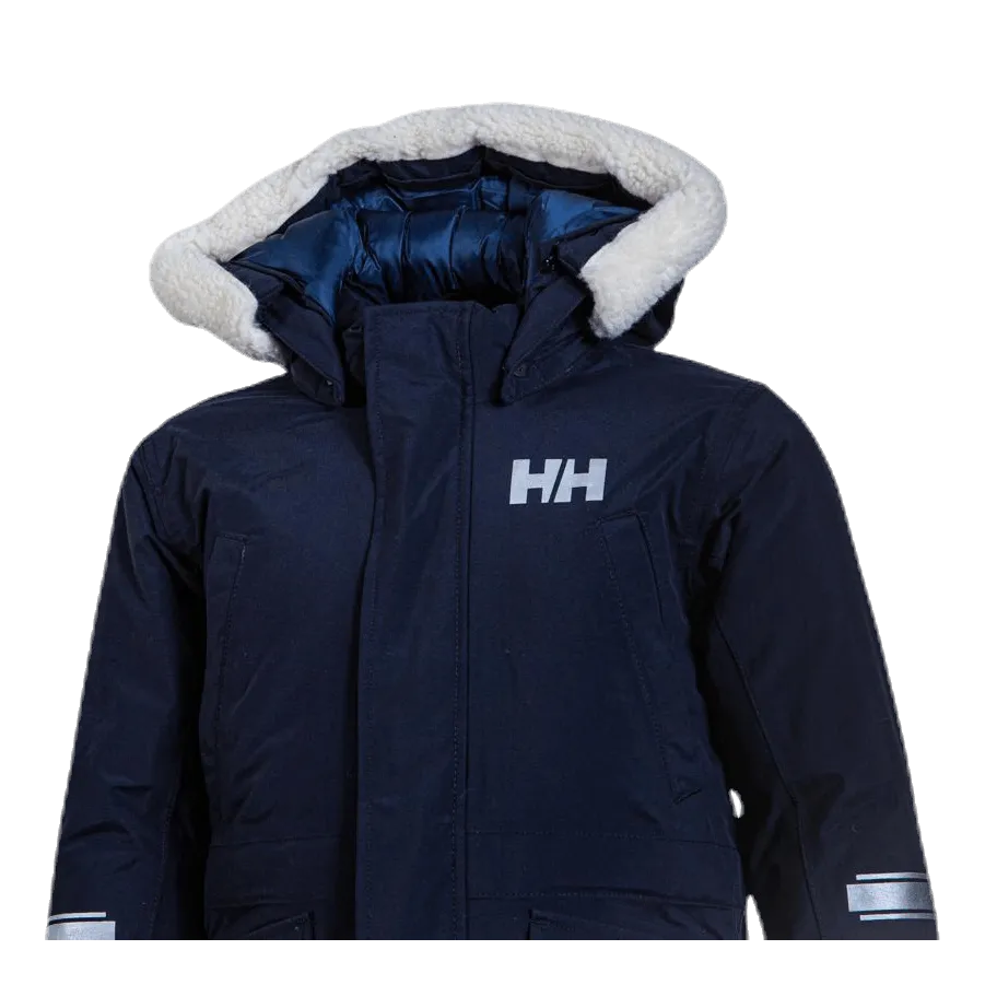 Helly Hansen K Isfjord Down Parka Blue