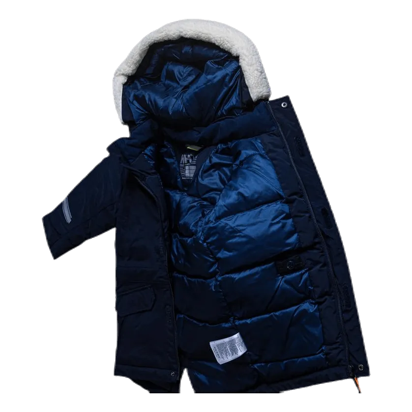 Helly Hansen K Isfjord Down Parka Blue