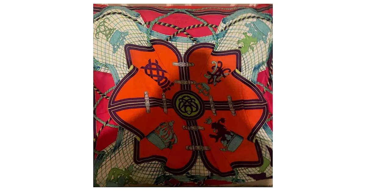 Hermès Bufandas Multicolor 