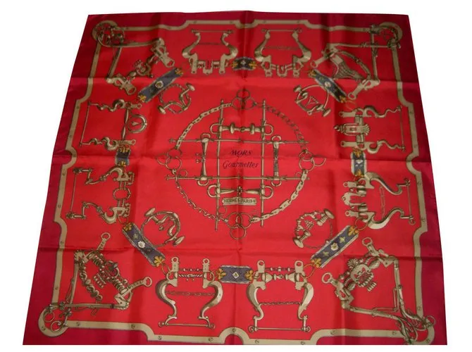 Hermès Mors y Gourmettes Roja 