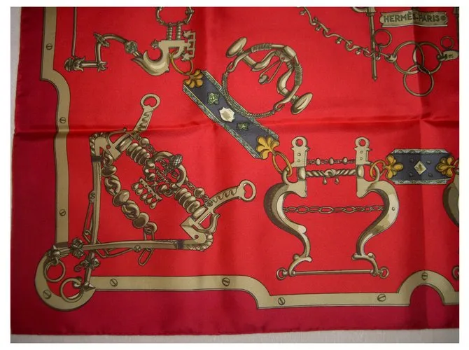 Hermès Mors y Gourmettes Roja 