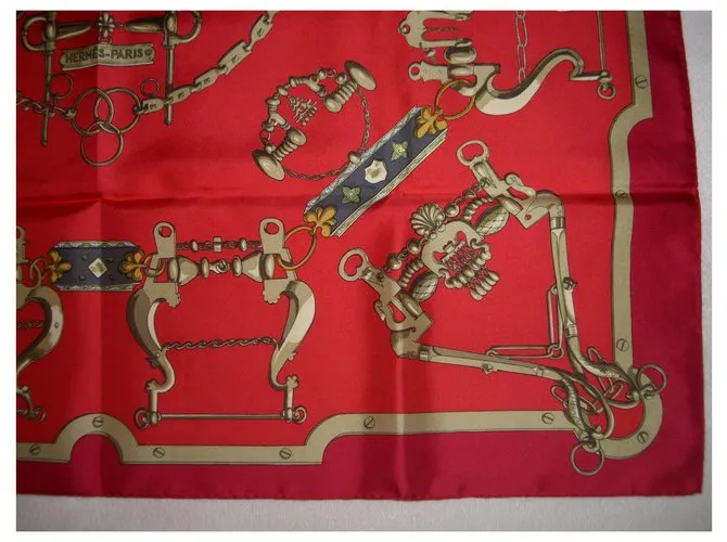 Hermès Mors y Gourmettes Roja 