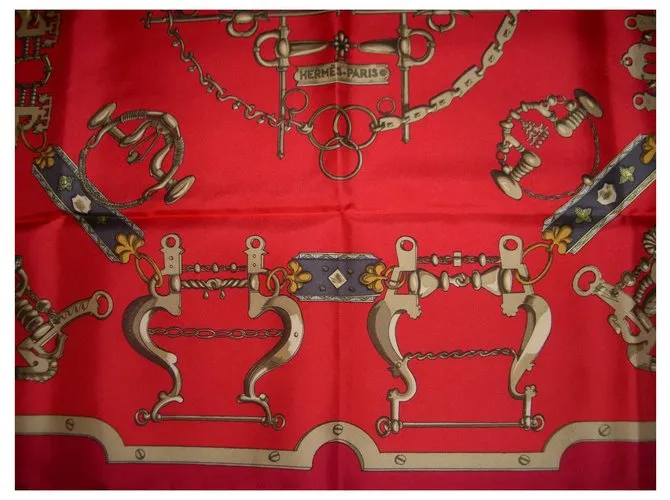 Hermès Mors y Gourmettes Roja 