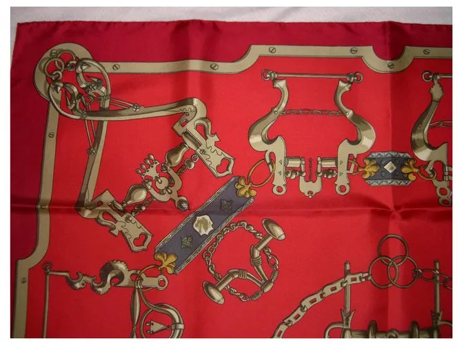Hermès Mors y Gourmettes Roja 