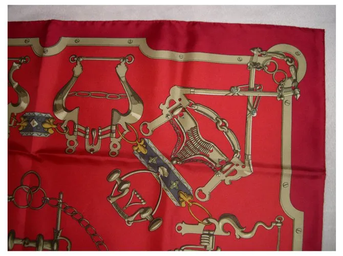 Hermès Mors y Gourmettes Roja 