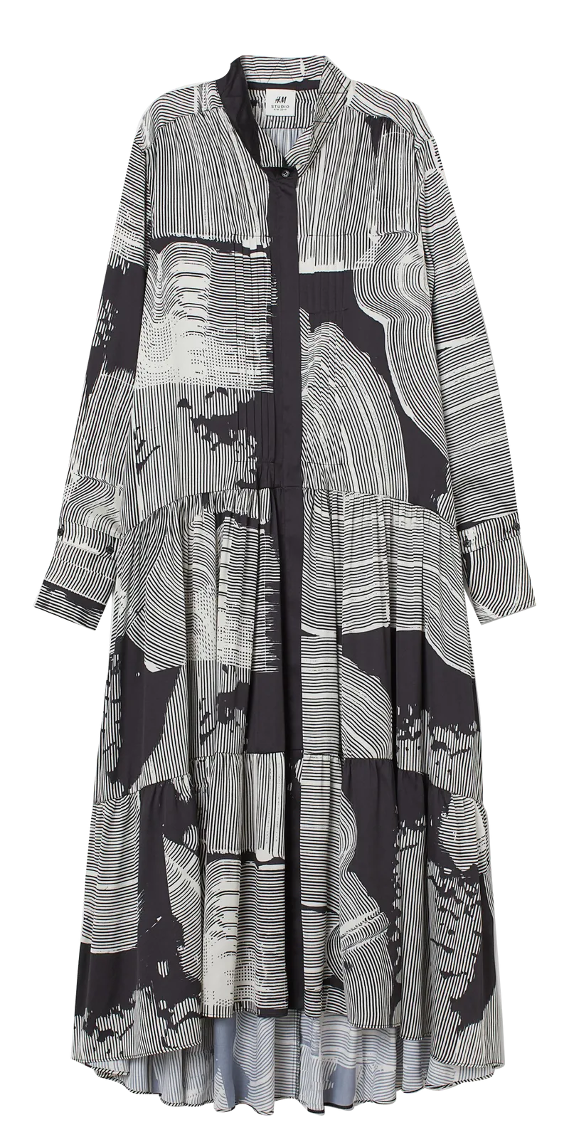 H&M Vestido maxi tipo kimono
