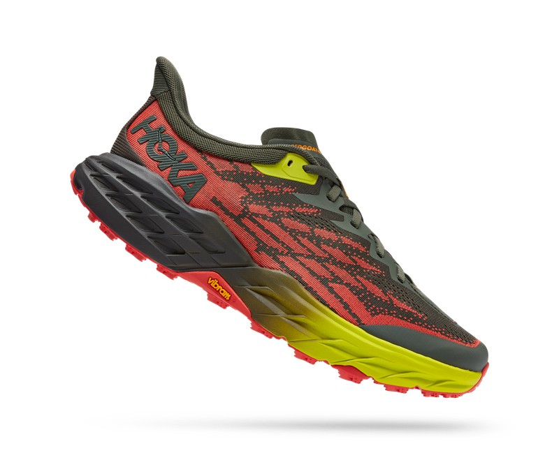 HOKA M SPEEDGOAT 5 thyme / fiesta