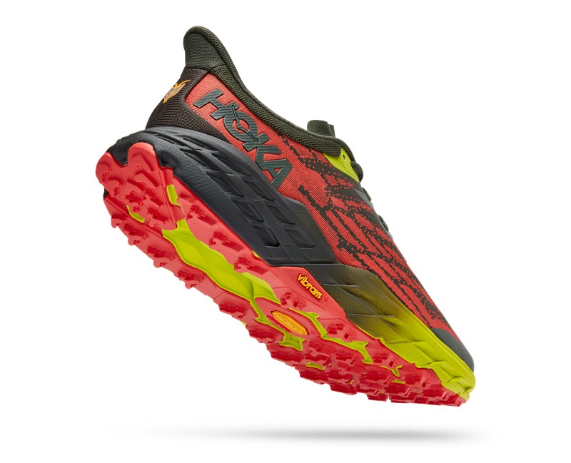 HOKA M SPEEDGOAT 5 thyme / fiesta