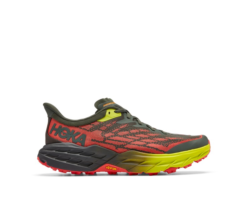HOKA M SPEEDGOAT 5 thyme / fiesta