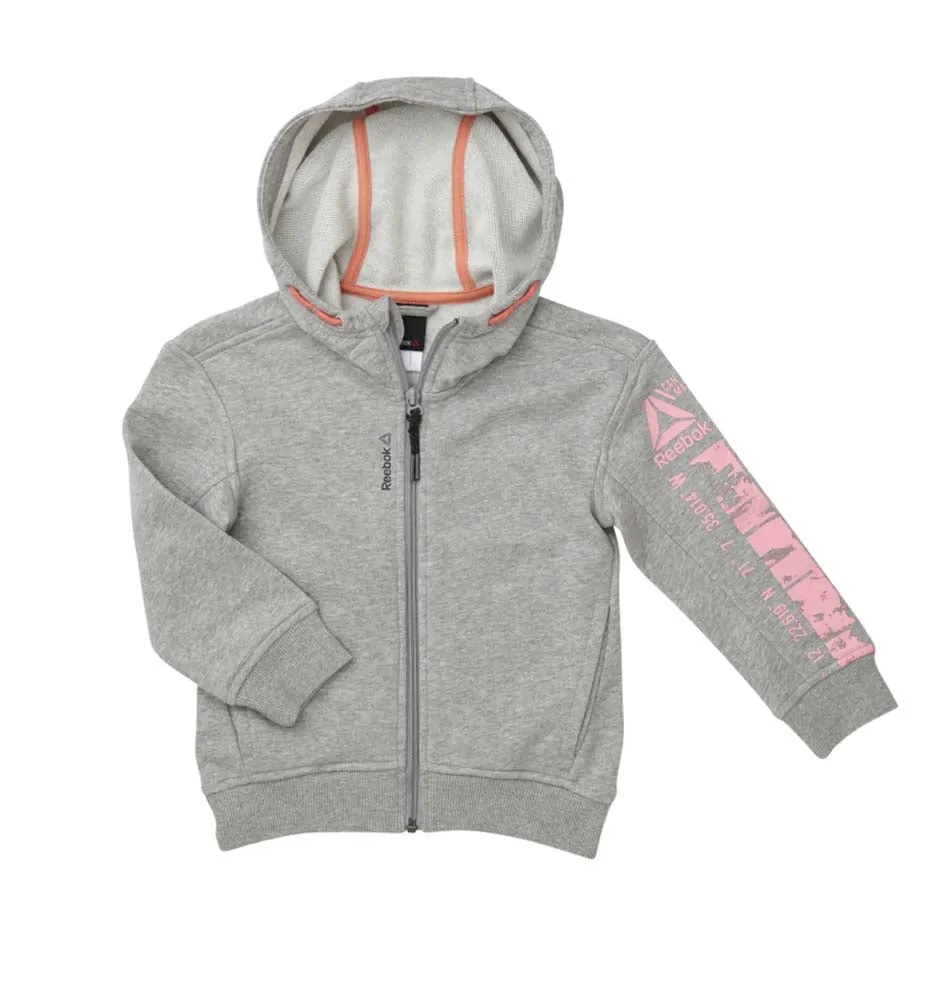 Hoodie Sudadera Capucha Fitness_Nio_REEBOK G Wor Fz Ft Hdy