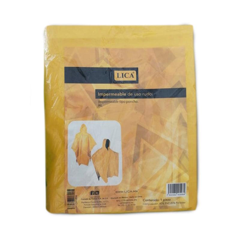 Impermeable Tipo Poncho Mod. PIL Marca LICA