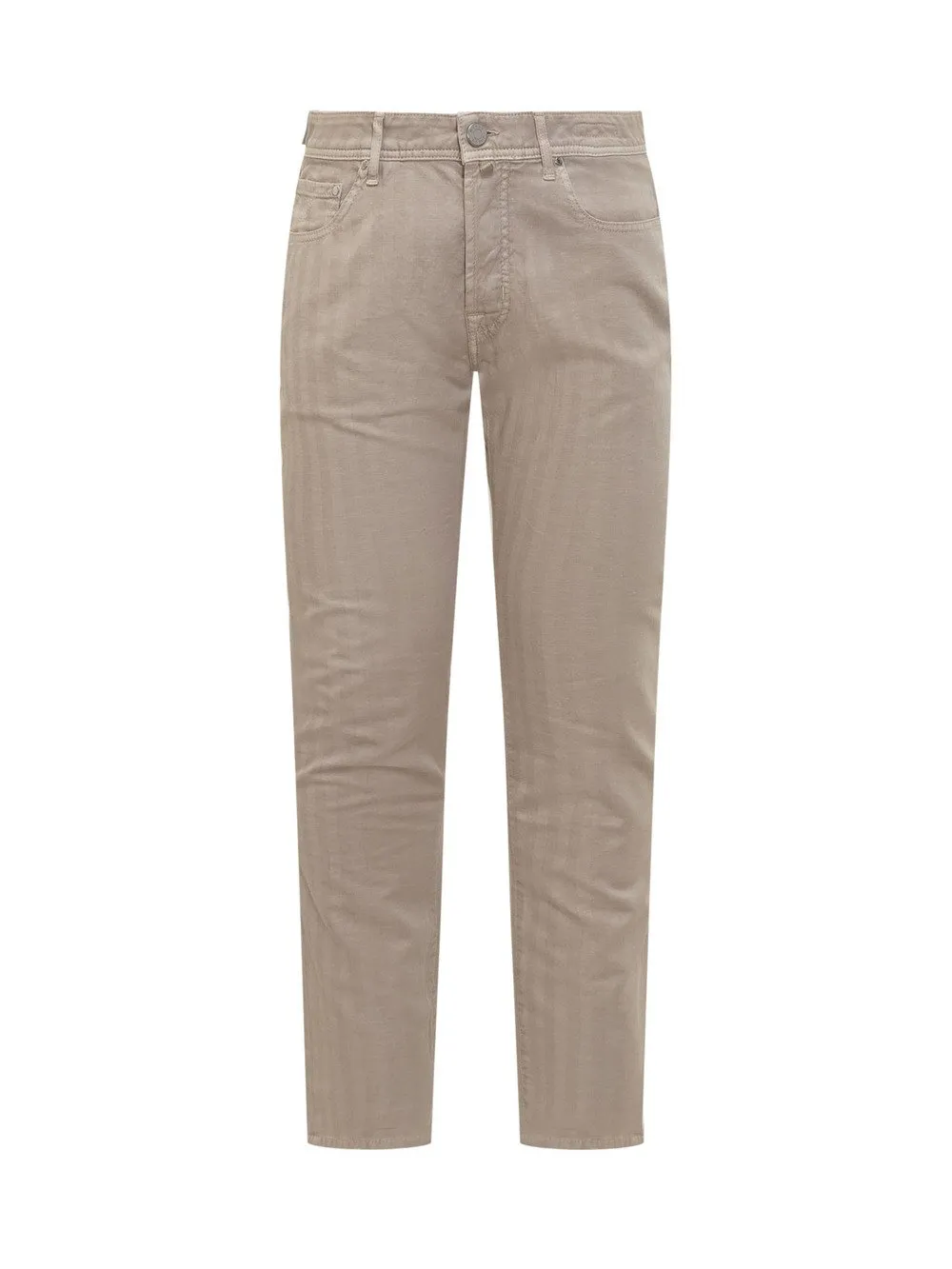 JACOB COHEN Cotton and Linen Jeans