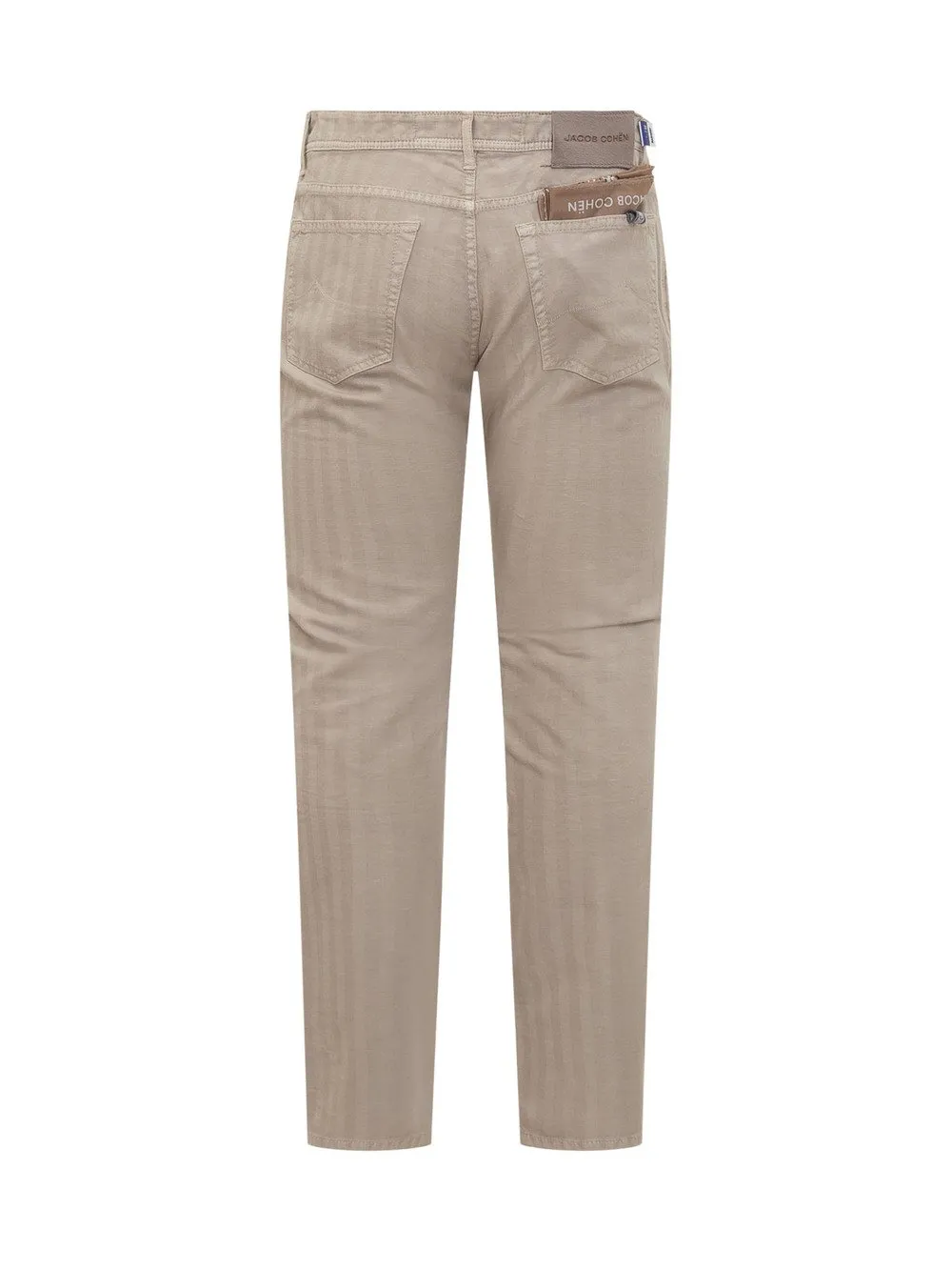JACOB COHEN Cotton and Linen Jeans