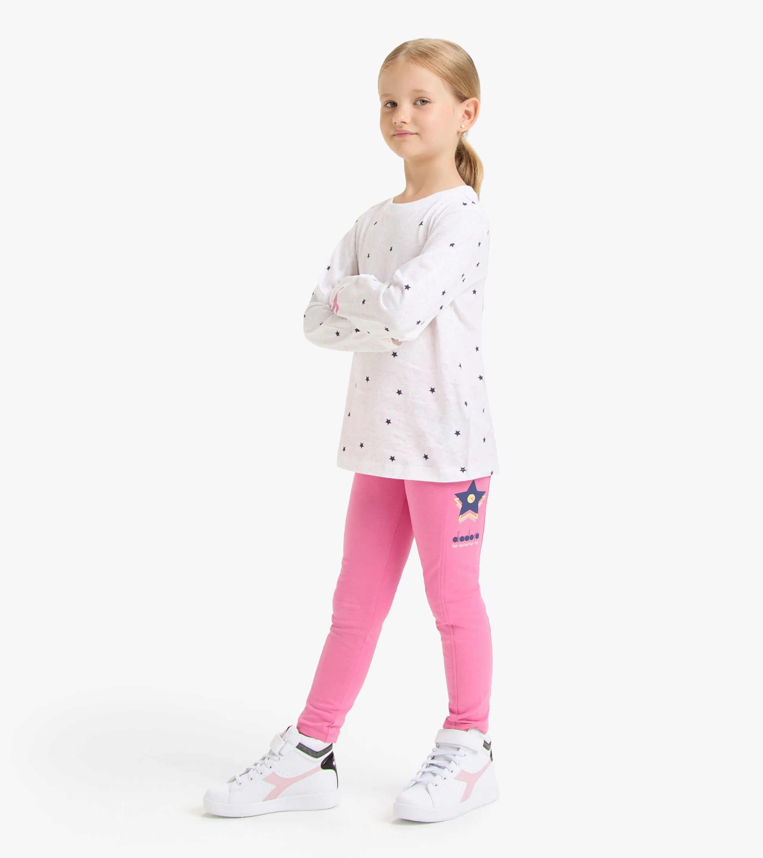 JG. LEGGINGS LOGO MALLAS  NI&NTILDE;A/ADOLESCENTE
