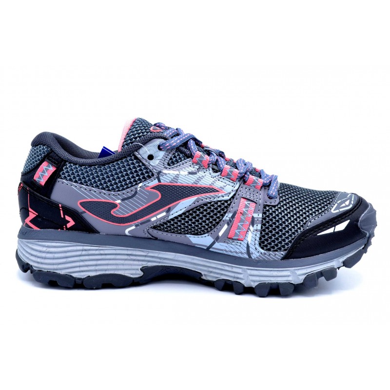 Joma Shock Lady grey pink | Zapatilla de trail para mujer