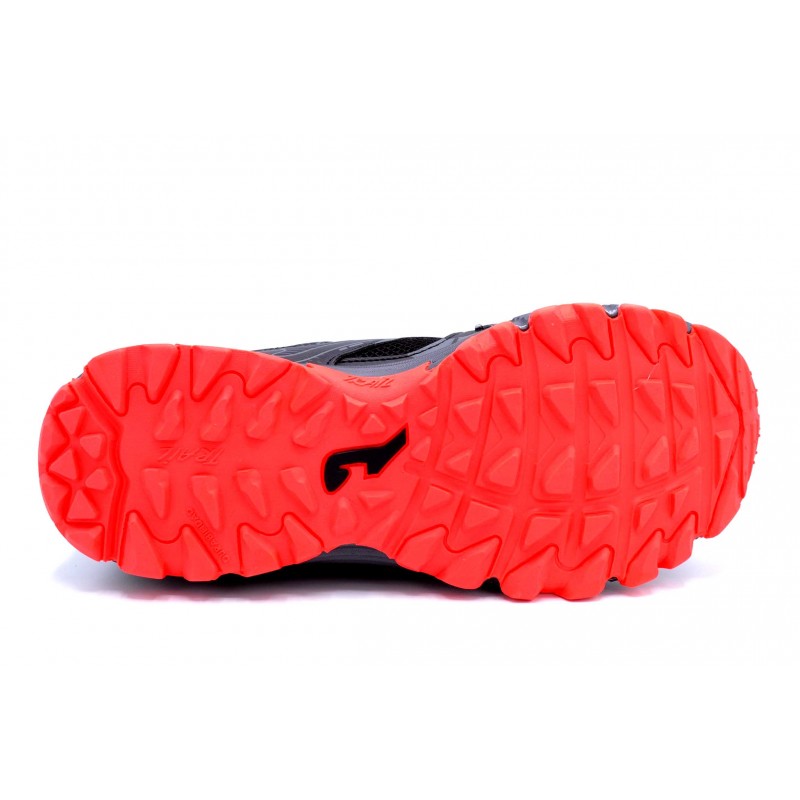 Joma Shock Men negro rojo | Zapatilla de trail para hombre
