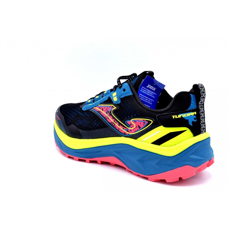 Joma Tk.Tundra Negro Lima | Zapatilla de trail para mujer