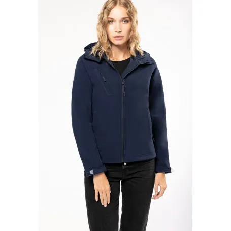 K414CHAQUETA SOFTSHELL CON CHAQUETA EXTRAÍBLE MUJER