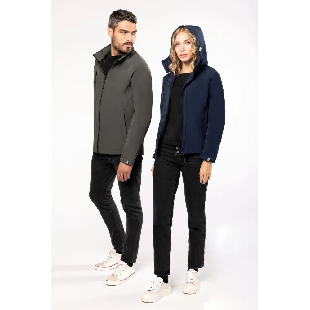 K414CHAQUETA SOFTSHELL CON CHAQUETA EXTRAÍBLE MUJER