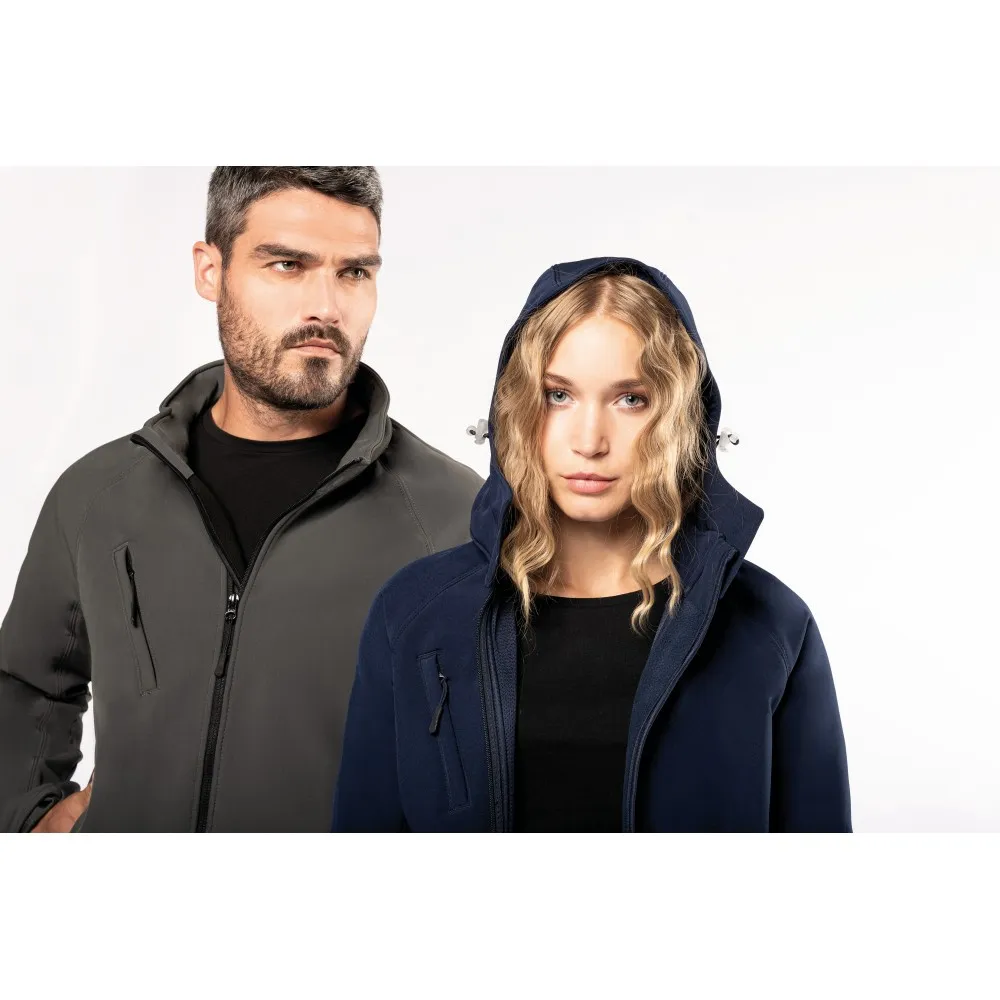K414CHAQUETA SOFTSHELL CON CHAQUETA EXTRAÍBLE MUJER