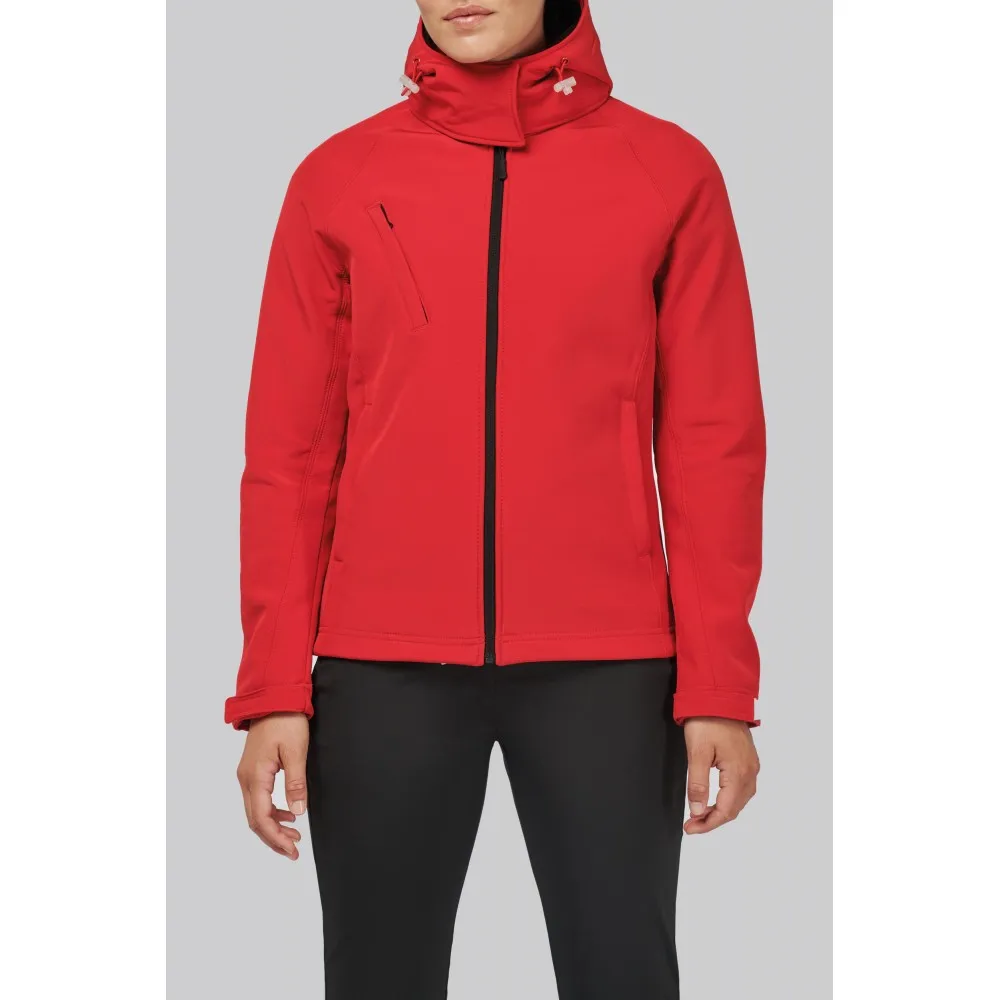 K414CHAQUETA SOFTSHELL CON CHAQUETA EXTRAÍBLE MUJER