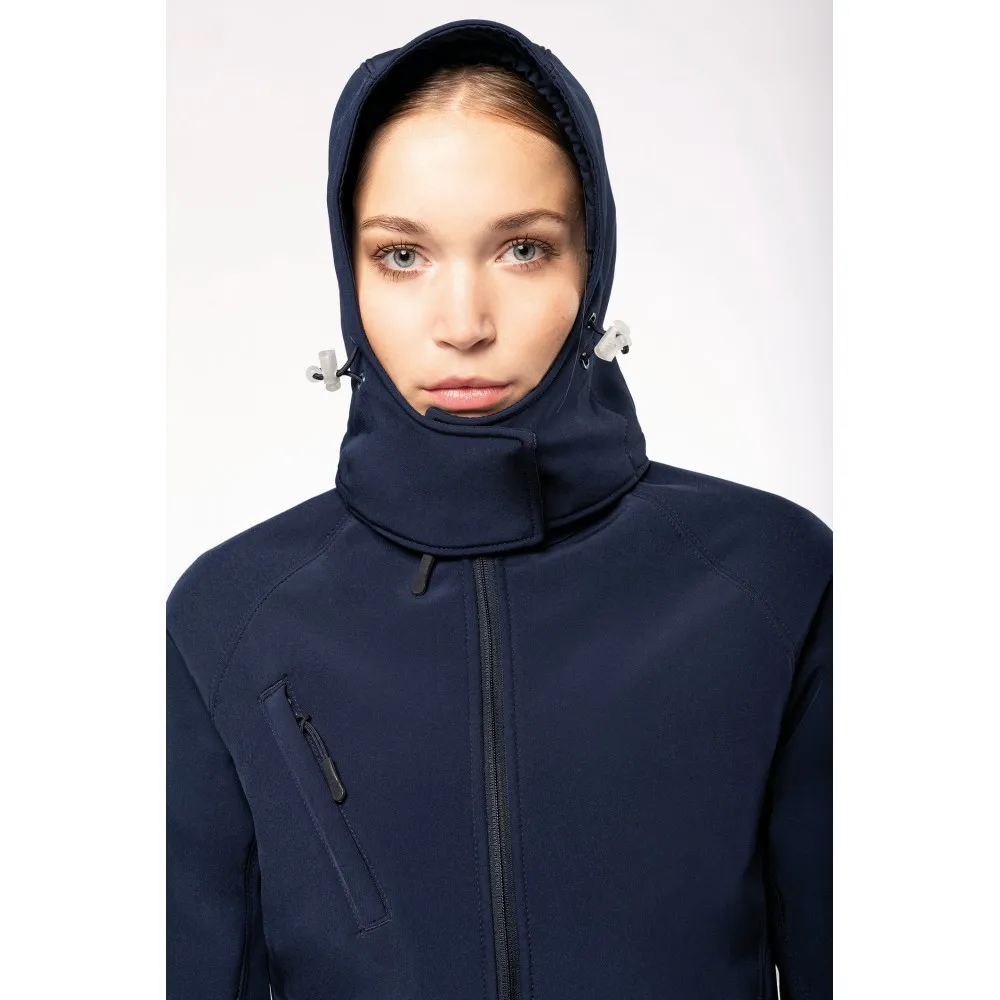 K414CHAQUETA SOFTSHELL CON CHAQUETA EXTRAÍBLE MUJER